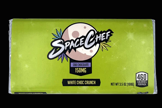 white choc crunch- chocolate bar (150mg)