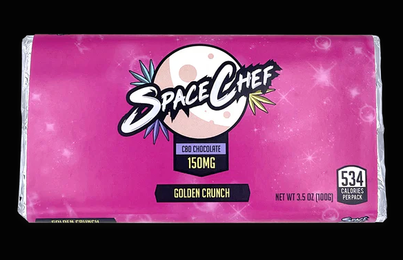 Golden Crunch- chocolate bar (150mg)