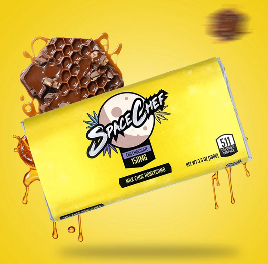 Milk Choc Honeycomb- chocolate bar (150mg)