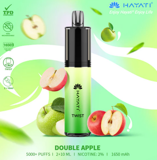 Double Apple 5000 puffs