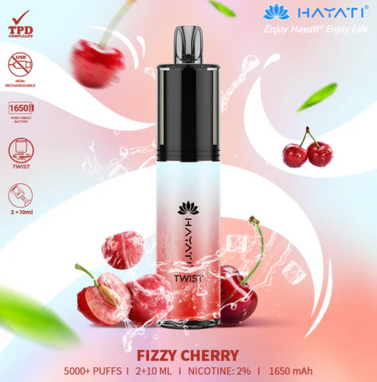 Fizzy Cherry 5000 puffs