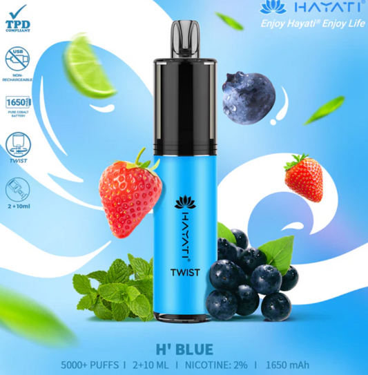 H'Blue (Heisenberg) 5000 puffs