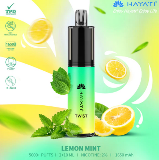 Lemon Mint 5000 puffs