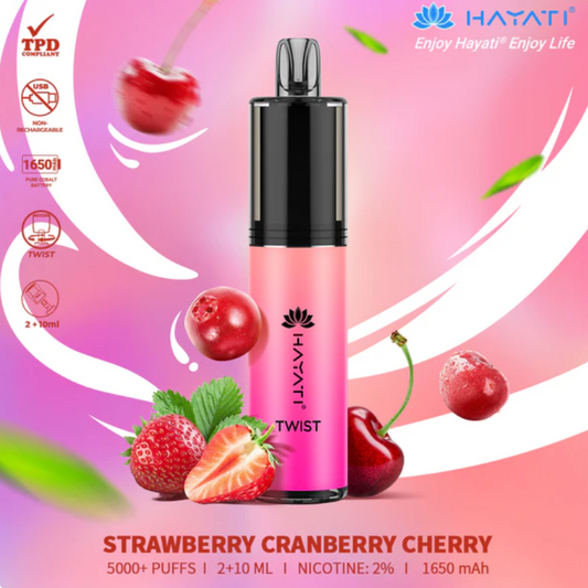 Strawberry Cranberry Cherry 5000 puffs