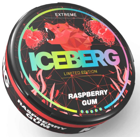 Iceberg Raspberry Gum 150mg