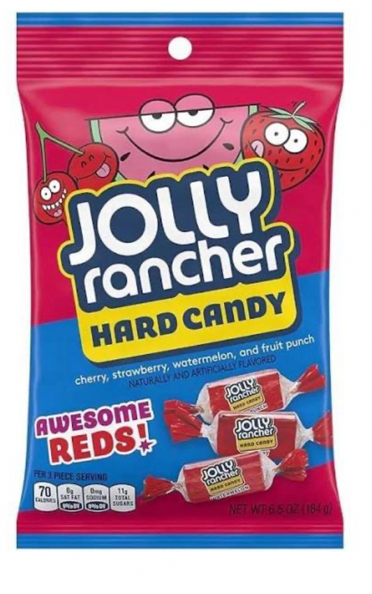 Jolly Rancher Hard Candy Awesome Reds