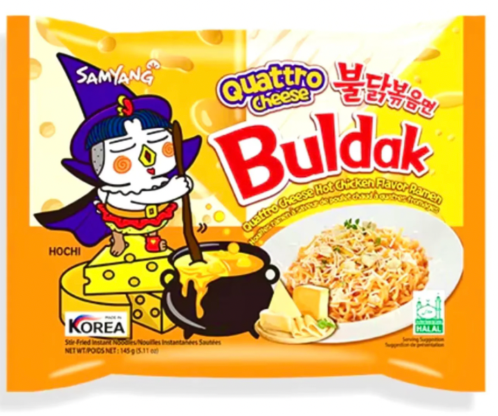 Quatro Cheese Buldak