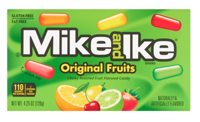 Mike N Ike Big Original Fruits