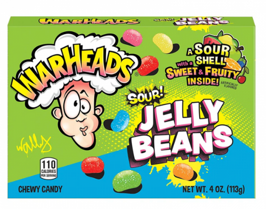 Warheads Sour Jelly Beans