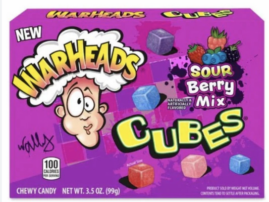 Warheads Sour Berry Cubes
