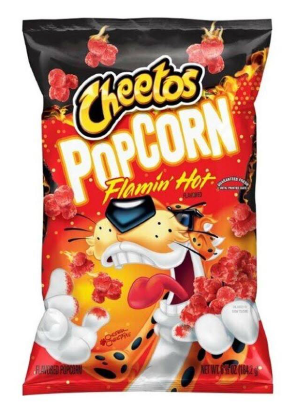Cheetos Flamin Hot Pop Corn