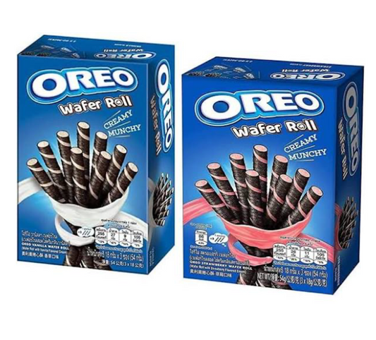 Oreo Wafer Roll Strawberry