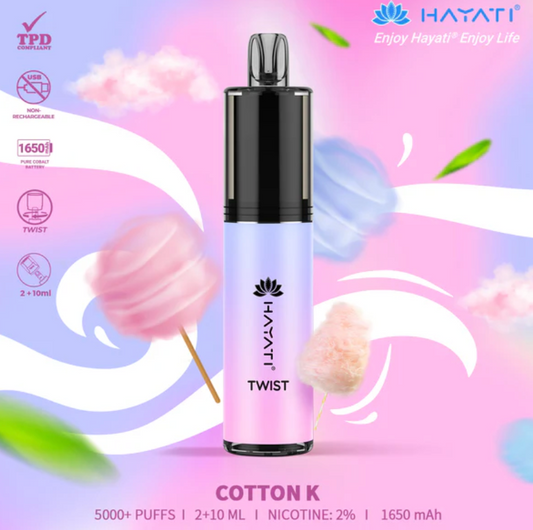 Cotton K (cotton candy) 5000 puffs