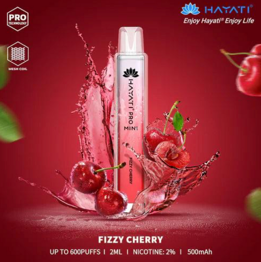 Fizzy Cherry 600 Puffs