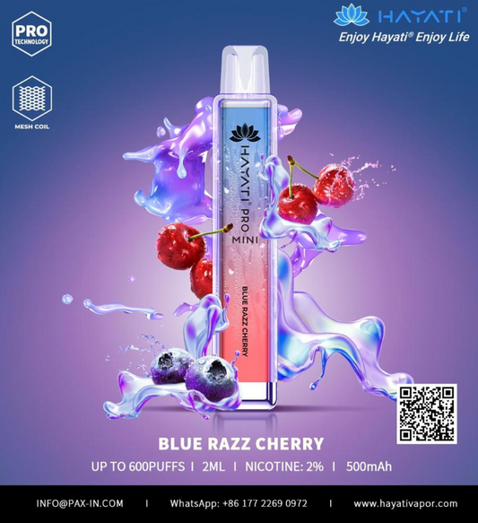 Blue Razz Gummybear 600 puffs