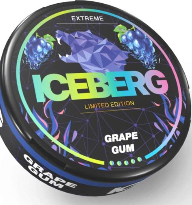 Iceberg Grape Gum 130mg