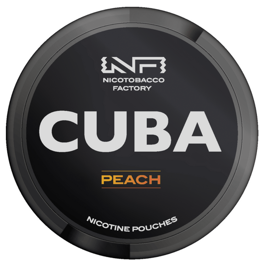 Cuba Black- Peach 43mg