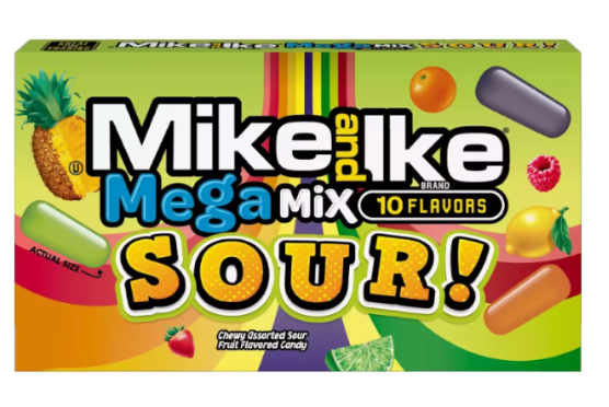 Mike N Ike Sour Mega Mix